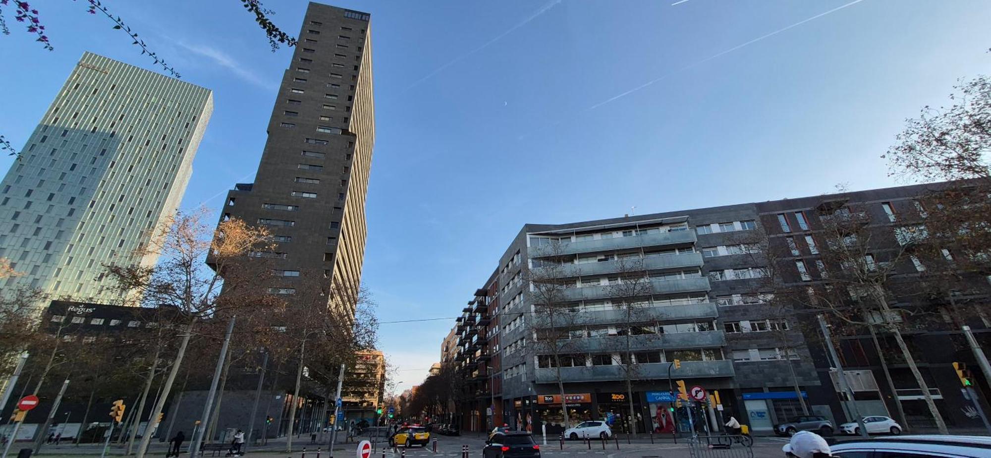 Apartamento En Avenida Diagonal - Torre Glorias - Angeles Terraza Barcelona Exterior foto